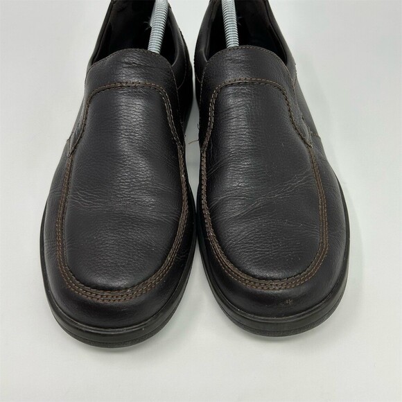 Mephisto Men\'s Slip-On Loafers Dark Brown Moc Toe Comfort Casual Shoes Size 9.5 main image 12